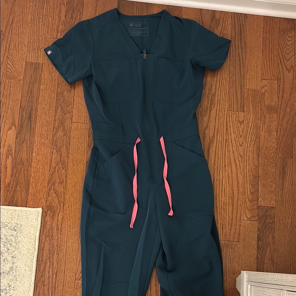 FIGS Teal Jumpsuit - worn once!